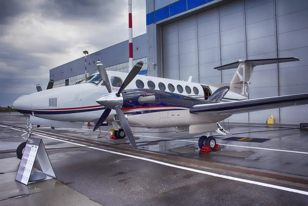 Starlink installation in the Beechcraft King Air Series