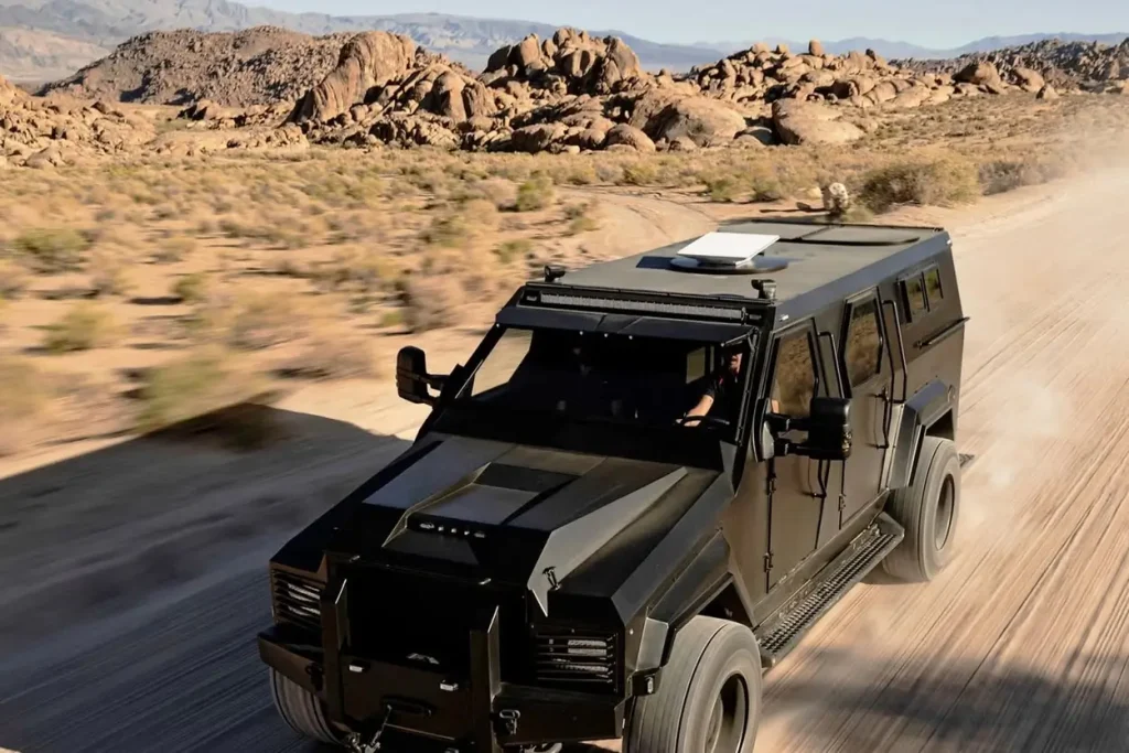 Vehicle with starlink